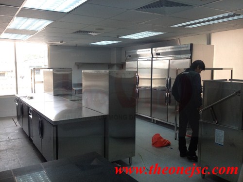 Mo hình bếp nhà hàng inox bếp công nghiệp